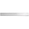 Efb Elektronik EFB Frontblende 12 x ST/FC (D-hole), grau