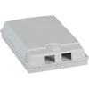 Efb Elektronik EFB Lizdas kliento FTTH vidinis sieninis jungiklis, skirtas 2x SC Simplex/LC Duplex IP20