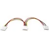 Efb Elektronik EFB HDD Stromversorgungskabel,5.25"auf 2x5.25",St-2x Bu,0.2