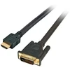 Efb Elektronik EFB HighSpeed HDMI - DVI Kabelis,HDMI A - DVI 24+1 St-St 5m, juodas