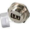 Efb Elektronik EFB LC Duplex IP67 Durchfhrungskupplung,Metallausfhrung K