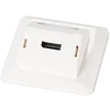 Efb Elektronik EFB Multifunktions-Rahmenset mit 1-und 2-Port Adapteris Keystone Format(HDMI,USB,