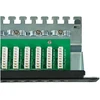 Efb Elektronik EFB Patchpanel STP 24xRJ45 Cat.6, 19" 1HE, juodas, geschirm