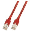 Efb Elektronik EFB RJ45 Patchkabel Cat.5e S/UTP PVC Dtwyler 5502 TM11 raudona 1m