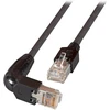 Efb Elektronik EFB RJ45 Patchkabel Cat.5e S/UTP PVC TM11 1x90 juodas 0,25m
