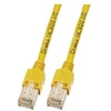 Efb Elektronik EFB RJ45 Patchkabel Cat.5e SF/UTP LSZH Draka UC300 TM11 gelb 1m