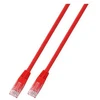 Efb Coferro Cables „Mercodan“ – jungiamasis kabelis – RJ-45 (kištukas) į RJ-45 (kištukas) – 1,5 m – UTP – CAT 5e – raudonas