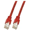 Efb Elektronik EFB RJ45 Patchkabel Cat.5e SF/UTP LSZH Draka UC300 TM11 raudona 0,5m