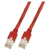 Efb Elektronik EFB RJ45 Patchkabel Cat.5e S/UTP PVC Dtwyler 5502 TM11 raudona 1,5m