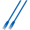 Efb Elektronik EFB EFB Electronics 5m Cat6 jungiamasis kabelis, 5m Cat6 U / UTP (UTP) Mėlyna tinklo kabelis (K8100BL.5)