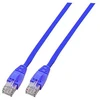 EFB Elektronik 2m Cat6 Patch - 2 m - Cat6 - U/UTP (UTP) - RJ-45 - RJ-45 - Mėlyna