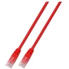 Efb Elektronik EFB RJ45 Patchkabel Cat.6 U/UTP PVC CCA raudona 7,5m
