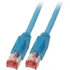 EFB Elektronik K8708BL.2 - 2 m - Cat6a - S/FTP (S-STP) - RJ-45 - RJ-45 - Mėlyna