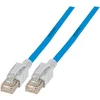 Efb Elektronik EFB RJ45 Patchkabel Cat.6A S/FTP FRNC VC LED blau 1,5m