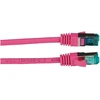 Efb Elektronik EFB RJ45 Patchkabel Cat.6A S/FTP LSZH magenta 5m