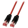 Efb Elektronik EFB RJ45 Patchkabel Cat.6A S/FTP PUR Draka UC900 TM21 raudona 10m