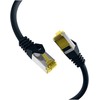 Efb Elektronik EFB RJ45 Patchkabel Cat.6A S/FTP LSZH Cat.7 Rohkabel juoda
