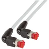 Efb Elektronik EFB RJ45 Patchkabel Cat.6A S/FTP LSZH Draka UC900 TM21 2x90 grau 10m