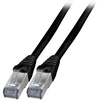 Efb Elektronik EFB Patchcord Cat6a SFTP 3M 100% Cu LSZH TPE juoda
