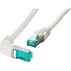 Efb Elektronik EFB RJ45 Patchkabel Cat.6A S/FTP LSZH 1x90 grau 0,25m