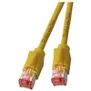Efb Elektronik EFB RJ45 Patchkabel Cat.6A S/FTP LSZH Draka UC900 TM21 gelb 1,5m