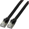 Efb Elektronik EFB RJ45 Patchkabel Cat.6A U/FTP TPE 4mm ultraflex juodas 2m