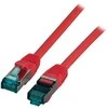 Efb Elektronik EFB RJ45 Patch kabelis S/FTP, Cat.6A, LSZH, 0,15 m, puvinys