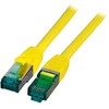 Efb Elektronik EFB Kabelis RJ45 S/FTP, Cat.6A, LSZH, 7,5m, geltona
