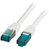 Efb Elektronik EFB RJ45 Patch kabelis S/FTP, Cat.6A, LSZH, 7,5 m, baltas