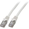 Efb Accs EFB Kabelis połączeniowy RJ45 U / UTP, kat. 6, LSZH, CCA, 0,5 m, balta (K8104WS.0,5)