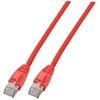 Efb Elektronik EFB RJ45 Patchkabel U/UTP, Cat.6, LSZH, CCA, 3m, raudona