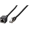 Efb Elektronik EFB EFB RJ45 Patchkabelverl. S/FTP, Cat.6A, AWG26, LSZH, 5m, sw