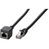 Efb Elektronik EFB EFB RJ45 Patchkabelverl. S/FTP, Cat.6A, AWG26, LSZH, 1m, sw