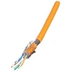 Efb Elektronik EFB Rohkabel Cat7, S/FTP, LSZH, oranžinis, 100m Ring