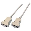 Efb Elektronik EFB Serielles Null-Modemkabel, 2x DSub 9, Bu.-Bu., 2,0m, beige