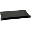 Efb Elektronik EFB Spleibox ausziehbar 1HE be Frontblende, unbestckt, grau