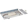 Efb Elektronik EFB Spleibox gr ausziehbar LC/APC OS2 12xPigtails abgesetzt &amp; 6xDuplex-Kupplung