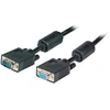 Efb Elektronik EFB SVGA/HDTV Verlngerung,2xHDSUB15, St/Bu, juodas,15m