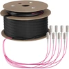 Efb Elektronik EFB Trunkkabel U-DQ(ZN)BH OM4 8G (1x8) SC-SC 60m Dca LSZH