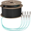 Efb Elektronik EFB Trunkkabel U-DQ(ZN)BH OM3 8G (1x8) SC-SC 130m Dca LSZH