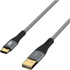 Efb Elektronik Kabelis USB EFB USB-A - USB-C 0.5 m Juodas (USB-AC-00001)