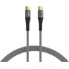 Kabelis USB EFB Elektronik USB-CC-00002 kabelis USB USB 2.0 1 m USB C Juodas, Pilka