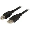 Efb Elektronik USB kabelis EFB USB-A - USB-B 1 m Juodas (K5256SW.1)