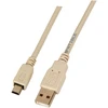 Efb Elektronik EFB USB2.0 Anschlusskabel A-Mini B (5polig), St.-St., 3,0m, grau, Classic