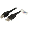 Efb Elektronik EFB USB2.0 Anschlusskabel A-B,St.-St.,1.8m,juodas,Premium