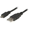 Efb Elektronik Kabelis USB EFB USB-A - microUSB 1.8 m Juodas (K5232SW.1,8)