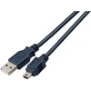 Efb Elektronik Kabelis USB EFB USB-A - miniUSB 1 m Juodas (K5250SW.1V2)