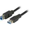Efb Elektronik EFB USB3.0 Anschlusskabel A-B, St.-St., 5,0m, juodas, Premium