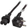 Efb Elektronik EFB Warmgerteleitung CEE 7/7 90 auf C15, juodas, 1 m, 3 x 1,00 mm H05RN-F (Gummi)