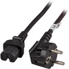Efb Elektronik EFB Warmgerteleitung CEE 7/7 90 auf C15, juodas, 3 m, 3 x 1,00 mm H05RN-F (Gummi)